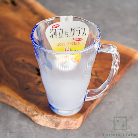 Gelas Beer Toyo Sasaki Glass Beer Glass Foaming Mountain Mug Indigo Stream 390ml