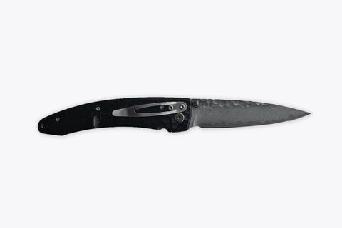 EDC Japanese Folding Knife MCUSTA VG10 Damascus Tsuchi Shadow 110mm