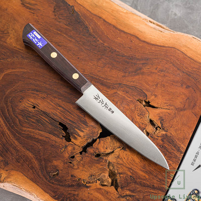Pisau Dapur Jepang Masahiro Nihonkou (Japan Carbon Steel) Rose Petty 120mm