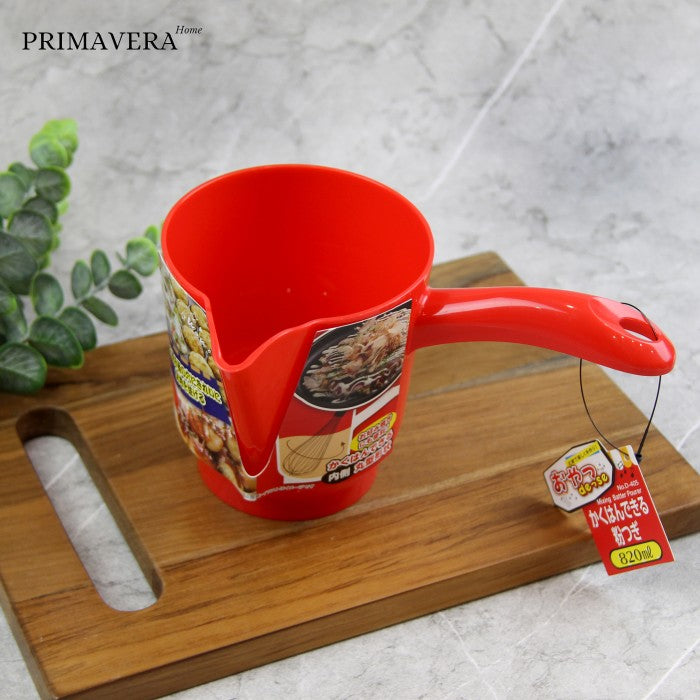 Pearl Life Takoyaki Batter Can Pourer Polypropylene Made in Japan