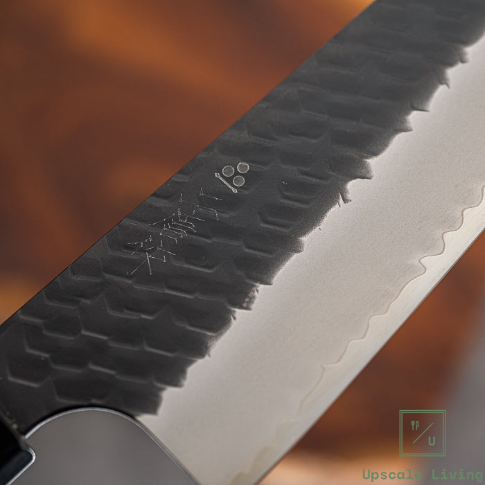 Pisau Dapur Jepang Nigara Hamono SG2 Kurouchi Kiritsuke Gyuto 210mm