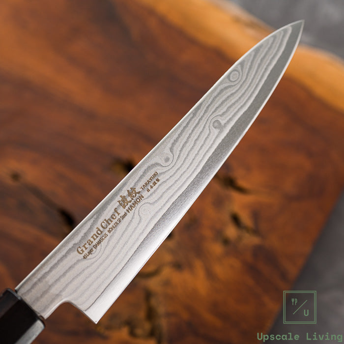 Japanese Knife SAKAI TAKAYUKI Grand Chef Hamon Bohler Petty 150mm