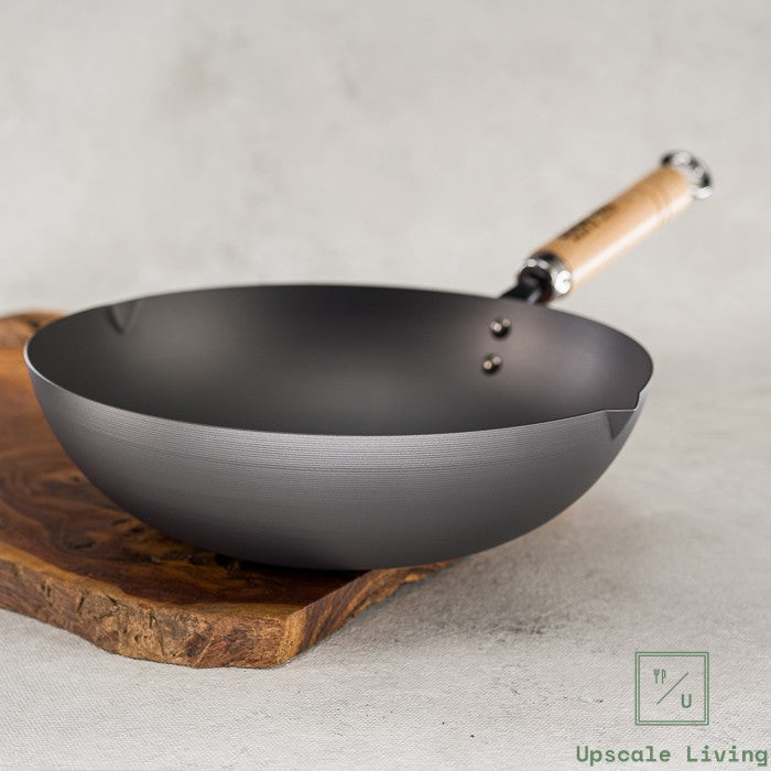 YOSHIKAWA Carbon Steel Deep Frying Pan COOK-PAL