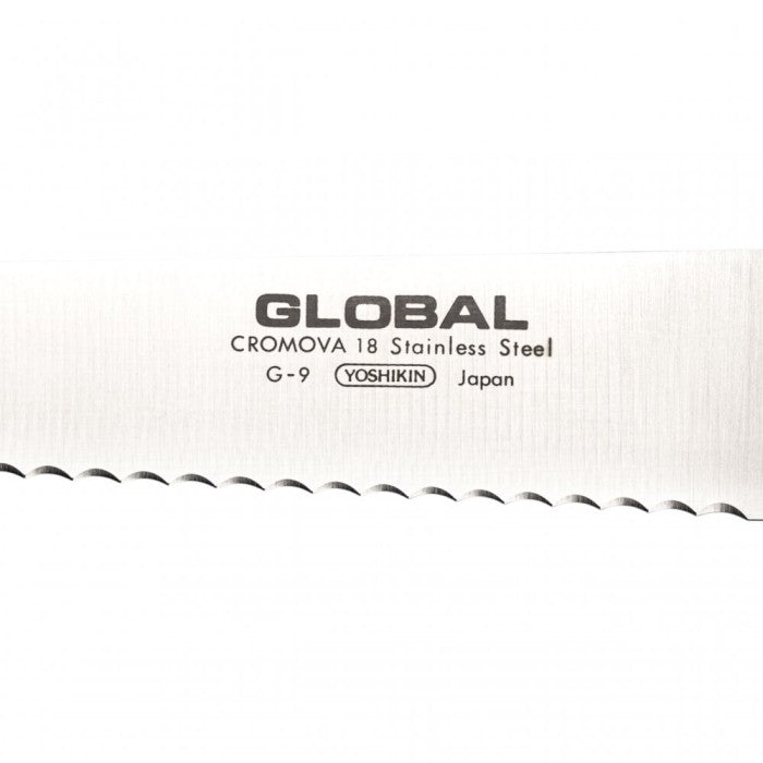 Japanese Knife GLOBAL G-9 Bread Knife 220mm Made In Japan