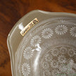 Ginpo Hana-Mishima Bankoyaki Tonsui Bowl Large White