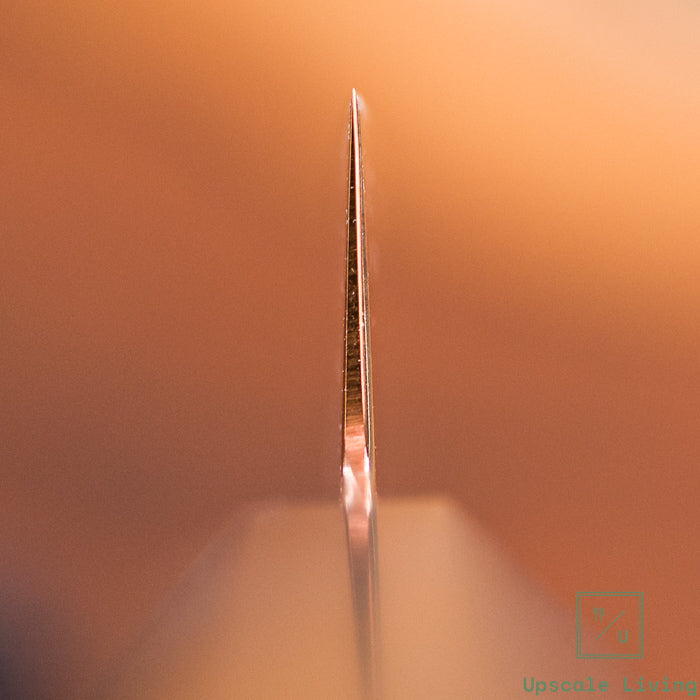 Pisau Dapur Jepang Hatsukokoro Ryuhyo  Brown coating SG2 Damascus Petty150mm