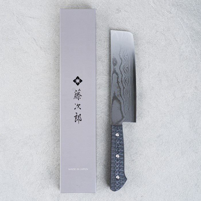 TOJIRO GAI VG10 37 Layers Damascus Nakiri 165mm