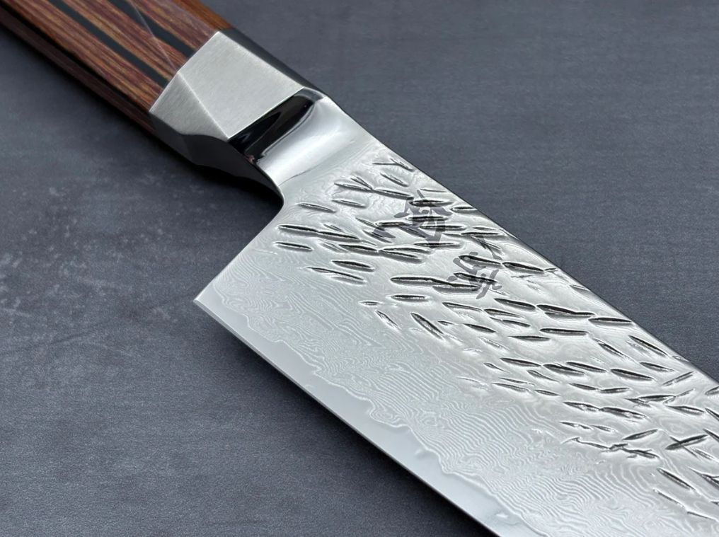 Pisau  Dapur Jepang ONO Suzukaze SG2 69 layer Damascus Petty150mm