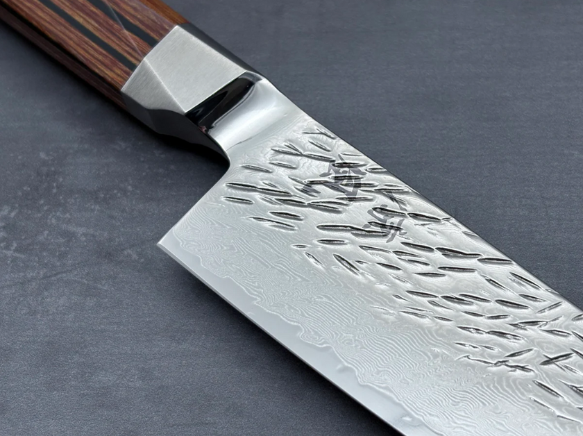 Pisau  Dapur Jepang ONO Suzukaze SG2 69 layer Damascus Petty150mm