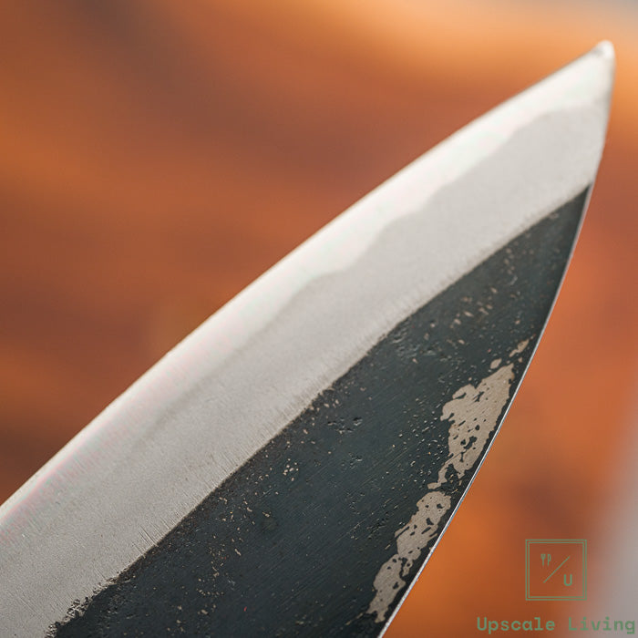 Pisau Dapur Jepang Motokyuichi Aogami #2 Kurouchi Gyuto180mm