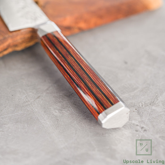 Pisau Dapur Jepang ONO Suzukaze SG2 69 layer Damascus Petty150mm
