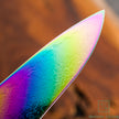 Pisau Dapur Jepang Hatsukokoro Ryuhyo Rainbow Coating SG2 Damascus Gyuto210mm