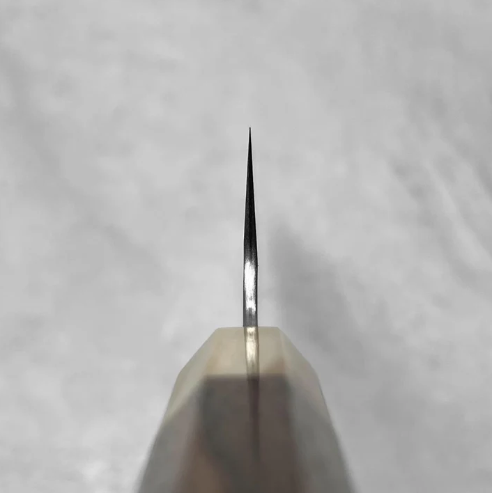 Pisau Dapur Jepang Nigara Hamono SG Strix  Tsuchime Damascus Sujihiki 270mm