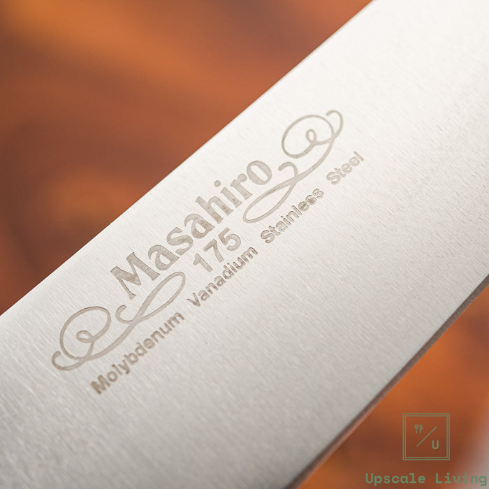 Pisau Dapur Jepang Masahiro MV Santoku 175MM W/Bolster