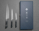Japanese Knife Tojiro Gift Set 3pcs DP3 Layered Petty 120mm , Gyuto 170mm And Paring 90mm
