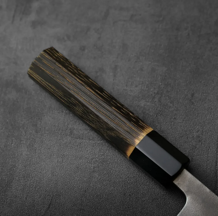 Pisau Dapur Jepang Yoshikane Hamono White #2 Nashiji Gyuto 210mm