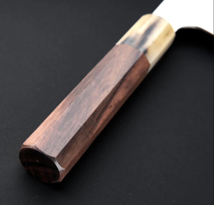 Pisau Dapur Jepang Nigara Hamono SG Strix Damascus Tsuchime  Bunka 170mm