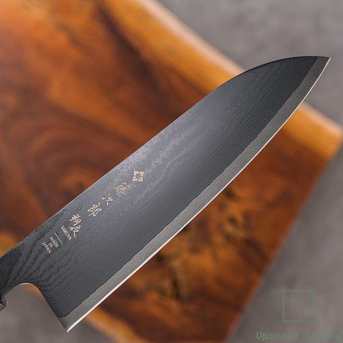 Pisau Dapur Jepang Tojiro Sakuya VG10 Damascus Santoku 165mm