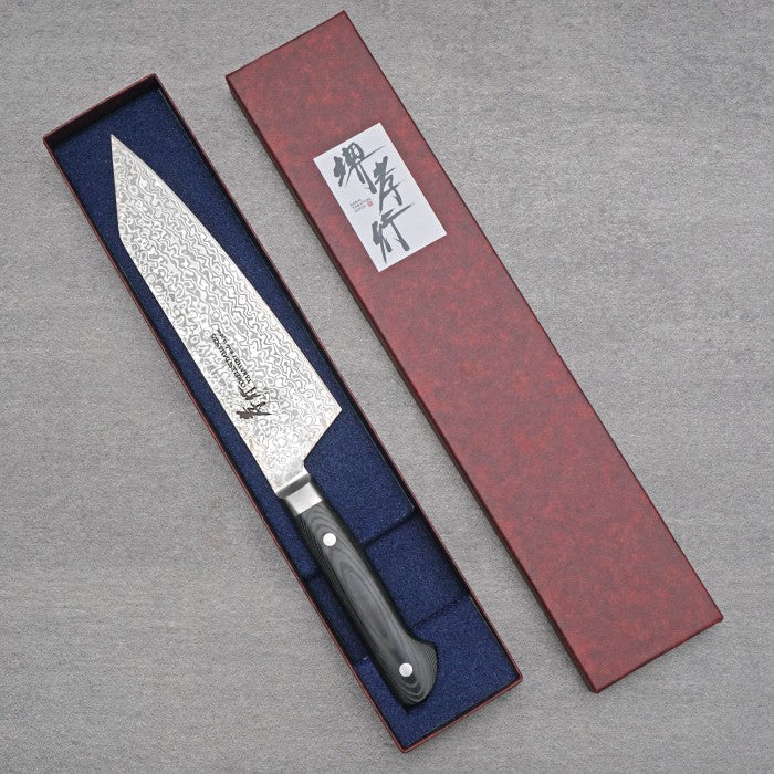 Pisau Dapur Jepang Sakai Takayuki VG10-VG2 Coreless Damascus Kengata Gyuto 190mm
