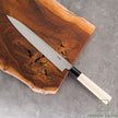 Pisau Sushi Kitaoka Aogami#2 Migaki HPC Yanagi 240mm