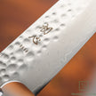 Pisau Dapur Jepang Hatsukokoro Taka VG10 Tsuchime Damascus Petty 150mm