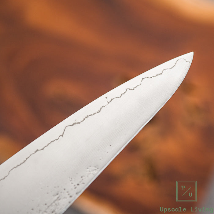 Hatsukokoro Ginrei Silver#3 Steel 3-Layer Nashiji Ko Gyuto 150mm