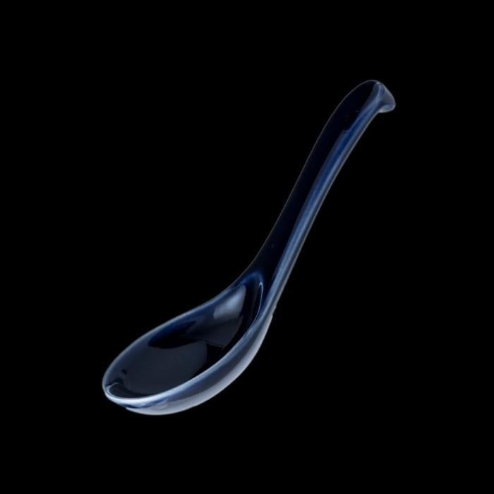 Ginpo Kikka Bankoyaki Ceramic Soup Spoon
