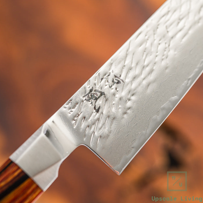 Pisau Dapur Jepang ONO Suzukaze SG2 69 layer Damascus Petty150mm