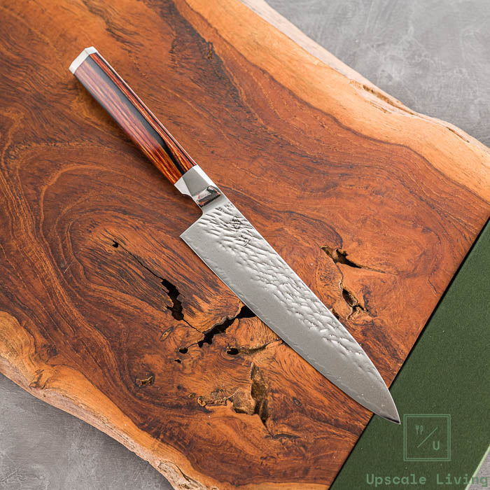 Pisau Dapur Jepang ONO Suzukaze SG2 69 layer Damascus Petty150mm