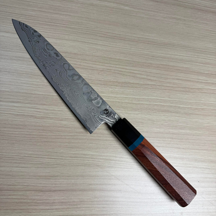 Pisau Dapur Jepang Ryusen Bonten Unryu KAI VG10 Damascus Gyuto 180mm