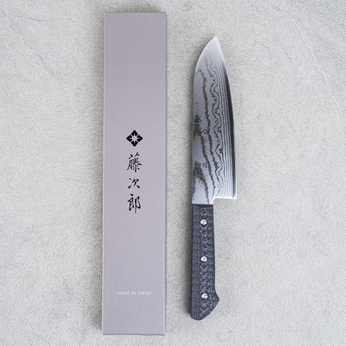 TOJIRO GAI VG10 37 Layers Damascus Santoku 170mm