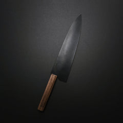 Konosuke Vegetable Tanned Black Leather Sheath (2 Layers, Various Sizes)