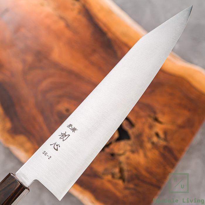 Hatsukokoro Hayabusa SG2 3-Layered Kiritsuke 210mm