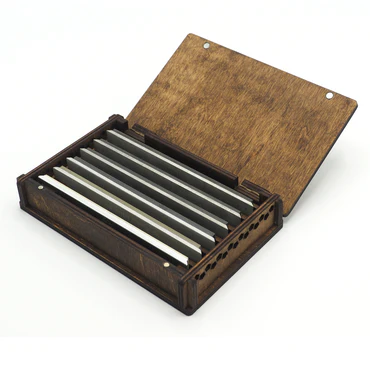 Plywood Storage Case for 6 stones Penyimpanan
