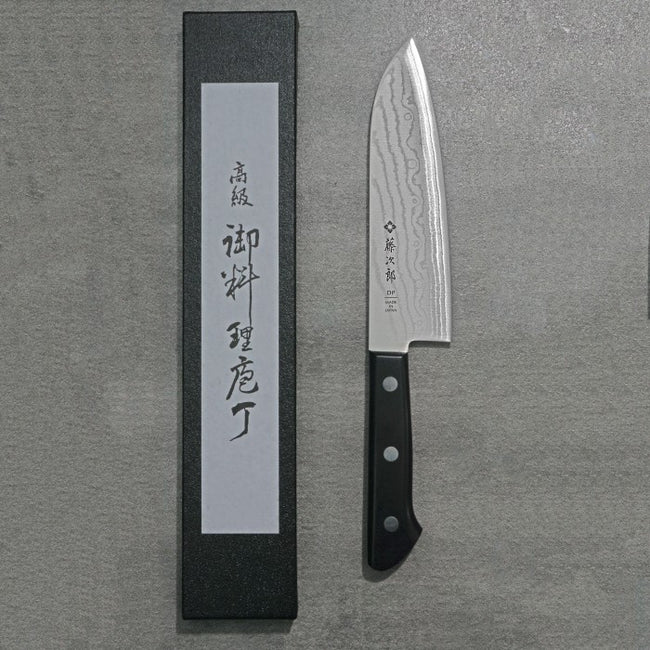 Pisau Dapur Jepang Japanese Knife TOJIRO DP Damascus by VG10 Santoku 170mm