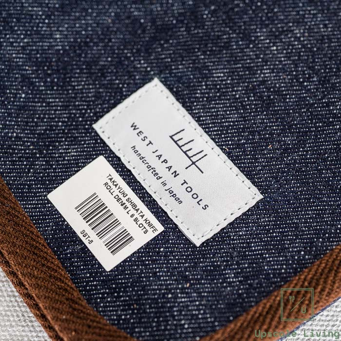 Shibata Takayuki Knife Roll Denim S 6 SLOTS
