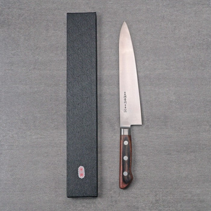 Japanese Knife SAKAI TAKAYUKI Monosteel Aoniko Aogami#2 Gyuto 210mm