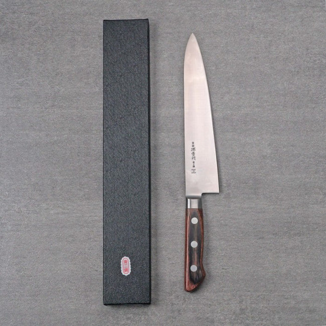 Japanese Knife SAKAI TAKAYUKI Monosteel Aoniko Aogami#2 Gyuto 210mm
