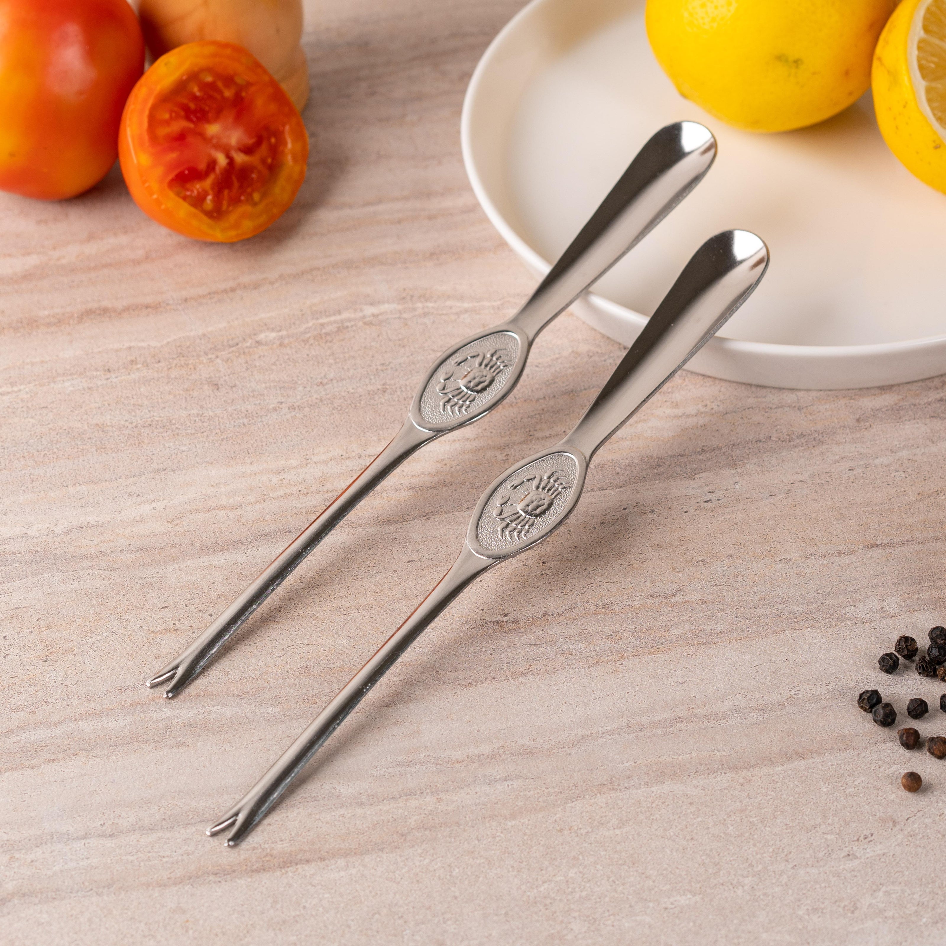 Suncraft Crab Meat Pick Forks Set of 2