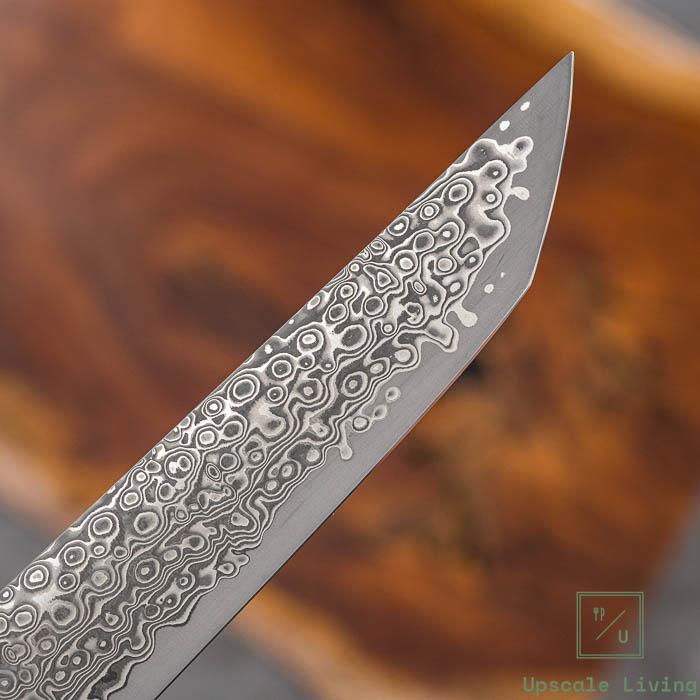 Pisau Dapur Jepang Ryusen Bonten Unryu KAI VG10 Damascus Kengata Sujihiki 240mm