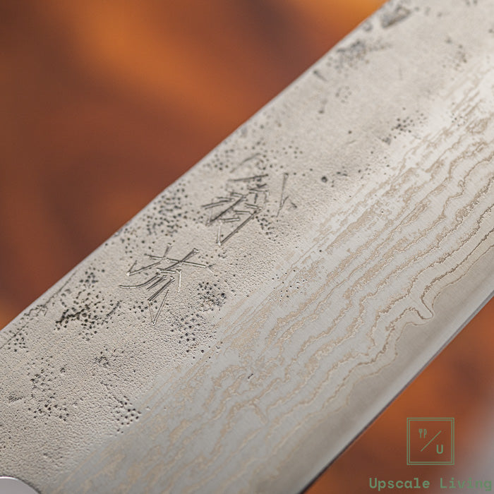 Pisau Dapur Jepang OUL SW Nickel Damascus Washiji Gyuto 210mm