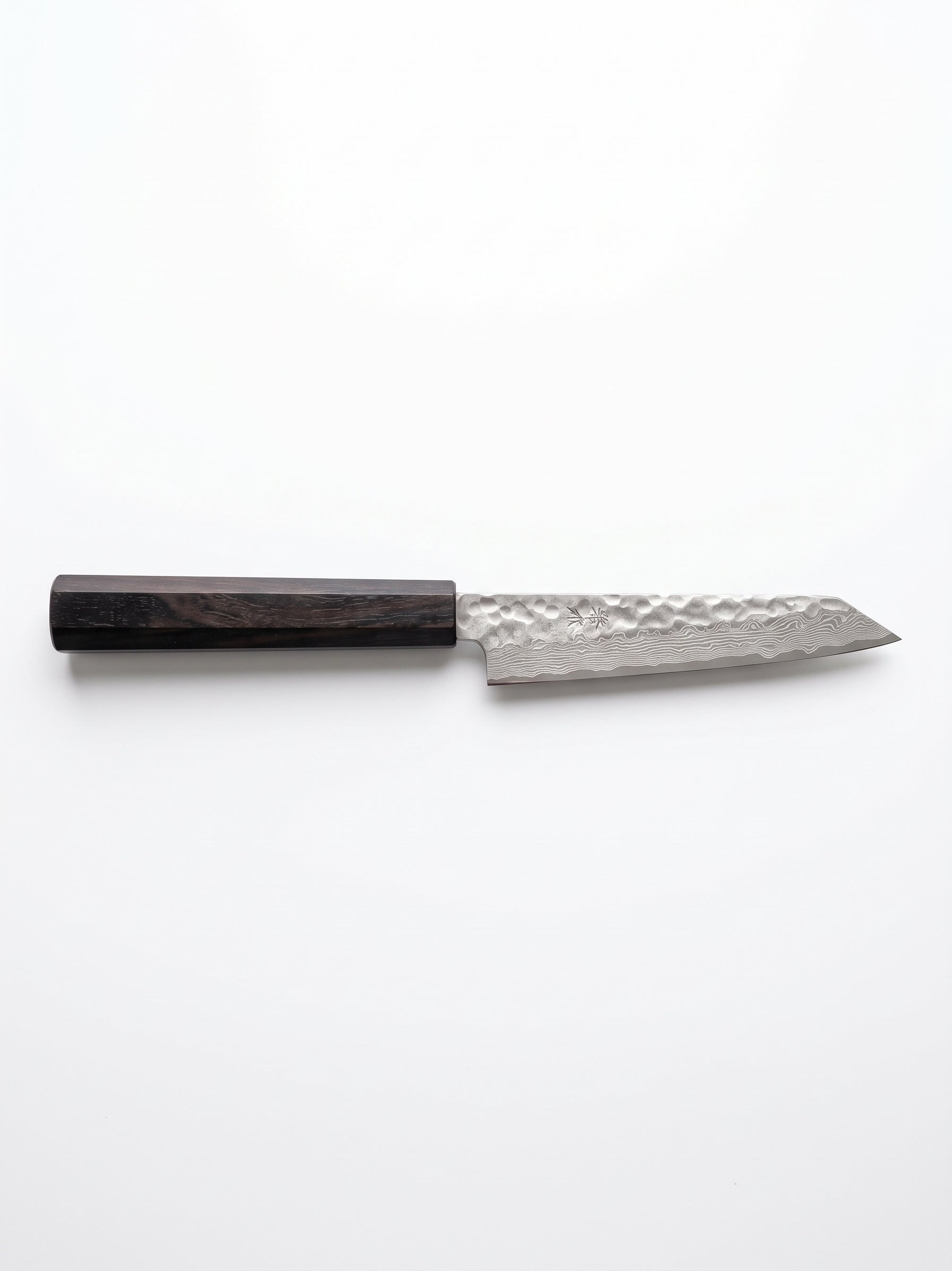 Pisau Dapur Jepang Kuranowa RAKU VG10 Tsuchime Damascus K-Petty 120mm