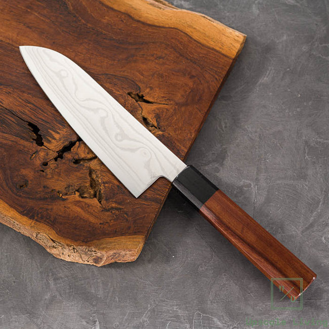 Japanese Knife SAKAI TAKAYUKI Grand Chef Hamon Bohler Santoku 170mm