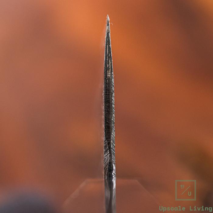 Japanese Artisan Knife Hatsukokoro Kurogane AO#2 Kurouchi Kiritsuke Gyuto 210mm