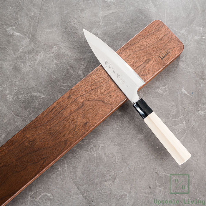 Shibata Takayuki Walnut Knife Holder Magnetic Knife Bar