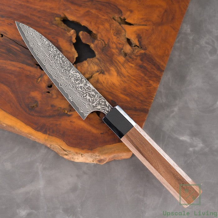 Japanese Knife Yoshimi Kato VG10 Nickel Damascus Petty 120mm