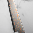 Pisau Dapur Jepang Hatsukokoro Hinotori V-Toku2 Rainbow Damascus Petty 150mm