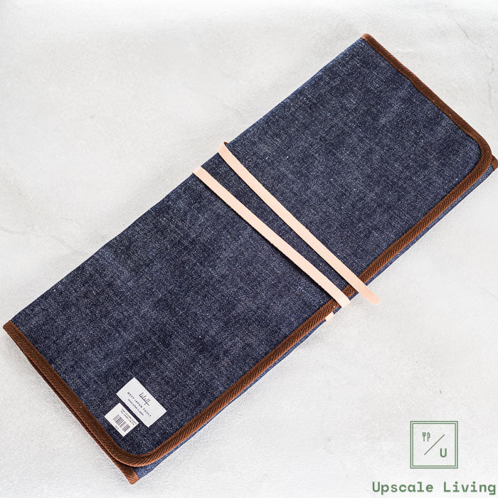 Shibata Takayuki Knife Roll Denim S 6 SLOTS