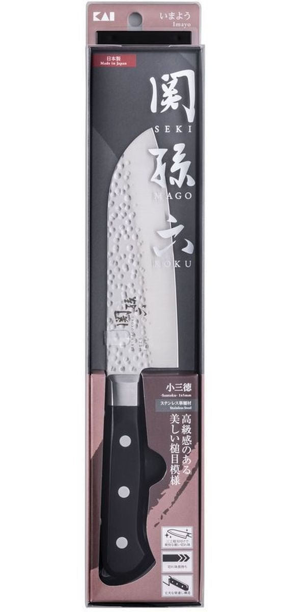 Pisau Dapur Jepang Seki Magoroku Imayo MV Ko Santoku 145mm