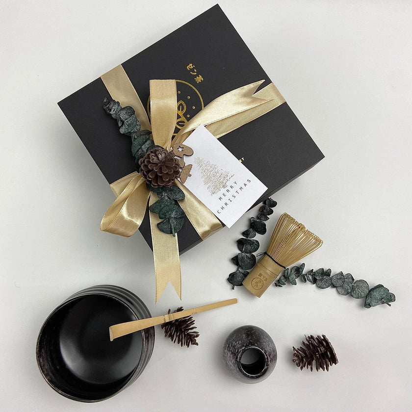 ZenCha Premium Matcha Brewing Set Set of 4 Complete Matcha Preparation